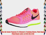 Nike Air Zoom Pegasus 31 Women's Training Shoes Pink (hyper Pink/black-volt) 6.5 UK (40.5 EU)