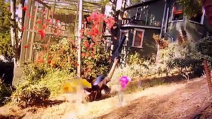 Flower Warfare - Psychedelic Action Scene