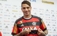 Apresentado, Guerrero exalta o Flamengo e empolga torcida