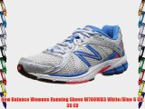 New Balance Womens Running Shoes W780WB3 White/Blue 6 UK 39 EU