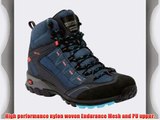 Regatta Ladies Ultra-Max Mid Waterproof Breathable Walking Boots Blue