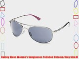 Oakley Given Women's Sunglasses Polished Chrome/Grey Size:M