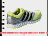 Womens adidas Womens Falcon Elite Running Shoes in Silver - UK 9