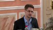 Edward Snowden speaks about dangers to democracy at Sam Adams award presentation in Moscow