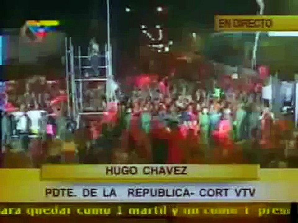 Chávez expulsa embajador gringo al grito de "yanquis de mierda"