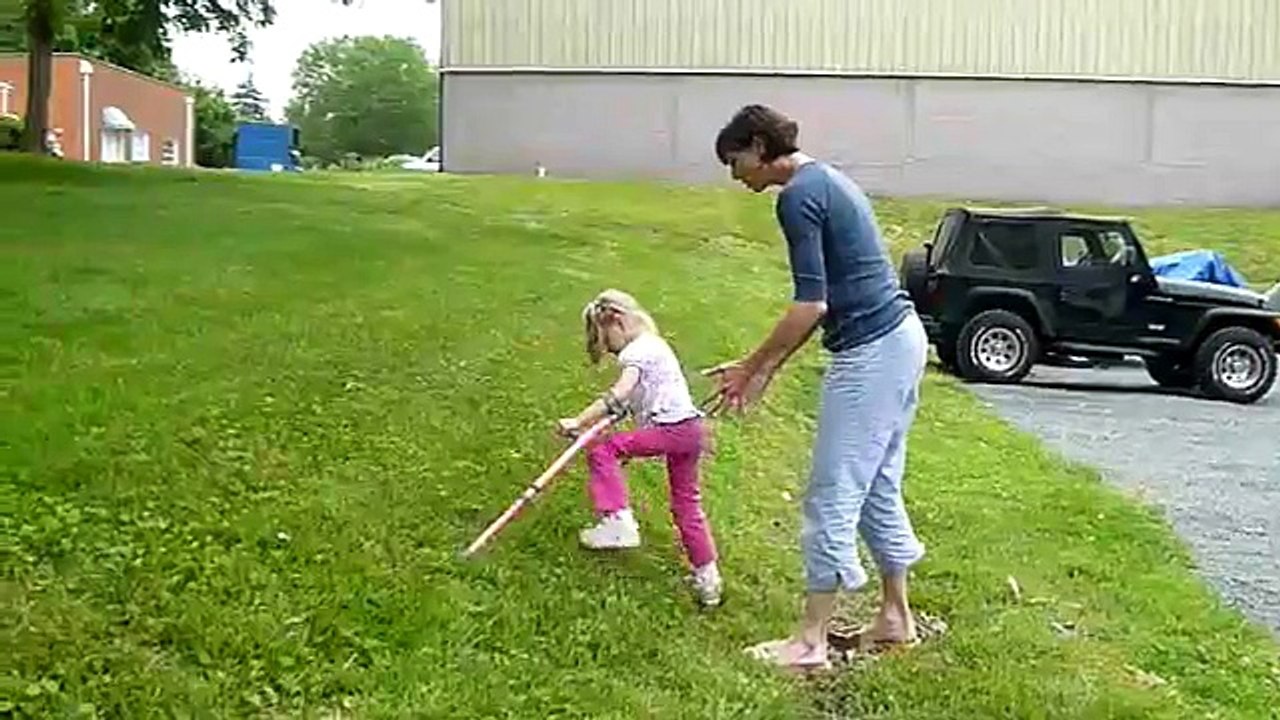 Going Uphill with Crutches