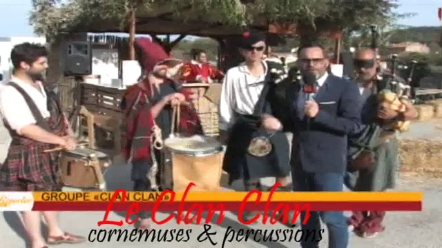 CORNEMUSES ET PERCUSSIONS sud de la France - interview