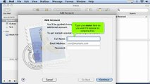 Apple Mail - How to setup pop email accounts.