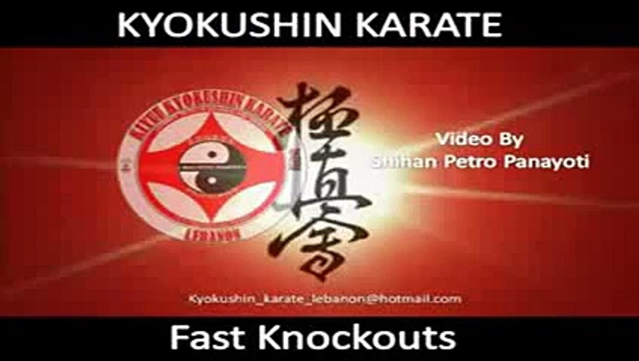 kyokushin karate fast knockouts