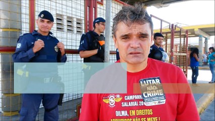 Greve de ônibus em Fortaleza