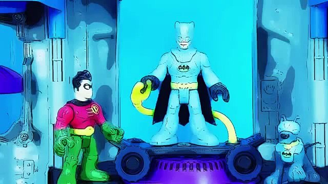 Imaginext Batman Robin Solomon Grundy Martian Manhunter GCPD Cartoon