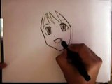 [How to Draw Anime][Como dibujar anime-Shinobu-Love Hina]