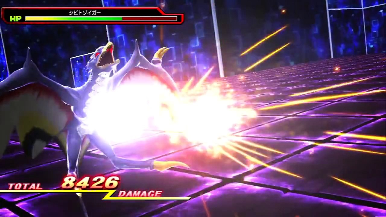 スーパーヒーロージェネレーション ウルトラマンティガ 戦闘アニメ集
