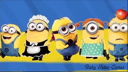 Minions fun Daddy Finger Family ! Kids Songs Nursery Rhymes cartoon animation