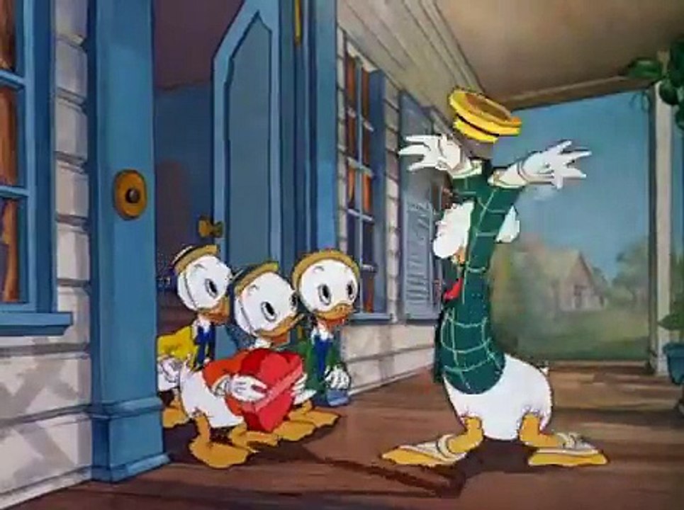 Mr Duck Steps Out - Donald Duck Cartoon