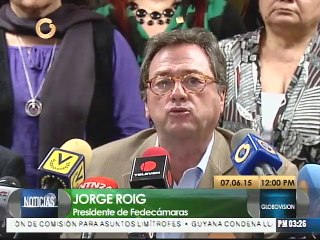 Fedecámaras: Basta de hacer política en la economía