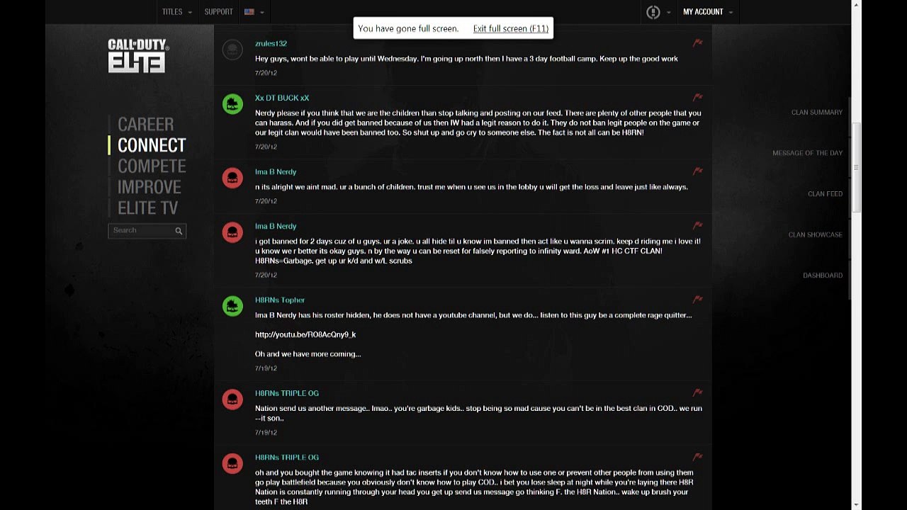 AoW Records Themselves Cheating