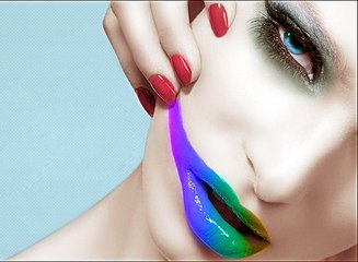 Photoshop Tutorials Photo Effects - Change Lip Color photoshop CS6