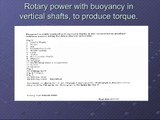 Rotary power to produce torque with buoyancy