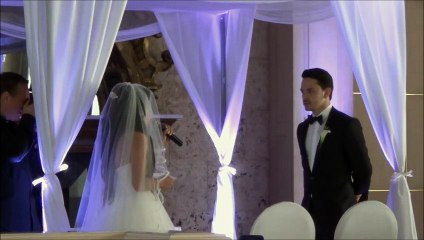 Best Wedding Vows Ever! Bride Surprises Groom by Singing “All of Me” by John Legend.