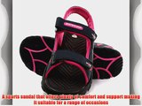 Dunlop Navy Pu Nubuck 2 Bar Velcro 518 Womens Sports Sandals Size UK 5