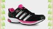 adidas Womens Response Stability Running Shoes Ladies Jogging Sport Lace Up Black/Pink UK 8