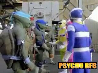 Power Rangers In Space & Ninja Turtles (by Psycho RFG)