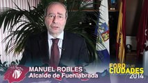 Manuel Robles invita al Foro de las Ciudades 2014