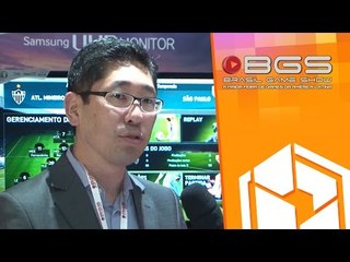 João Yazaki fala sobre os monitores gamers da Samsung [BGS 2014] - BJ