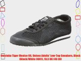 Onistuka Tiger Mexico 66 Unisex Adults' Low-Top Sneakers Black (Black/White 9001) 10.5 UK (46