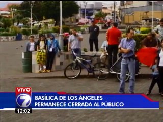 Hombre entró de rodillas a Basílica de Los Ángeles y se quitó la vida frente al altar