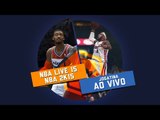 NBA 2k15 & NBA Live 2015 - Gameplay Ao Vivo