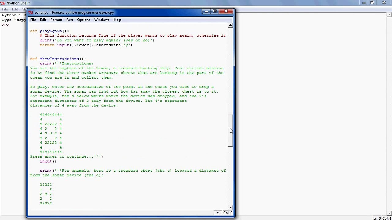 How to create a simple video game using Python