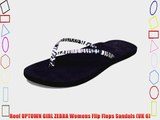 Reef UPTOWN GIRL ZEBRA Womens Flip Flops Sandals (UK 6)