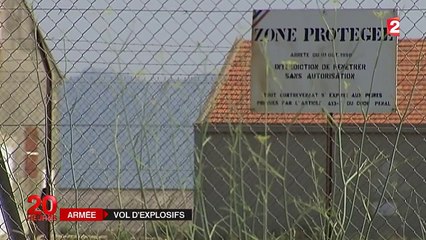 Inquiétant vol d'explosifs sur un site militaire