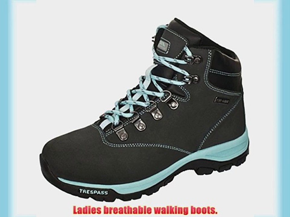 trespass ladies walking boots
