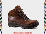 Womens Brasher Hillmaster II GoreTex Waterproof Outdoor Hiking Walking Leather Boots - Dark