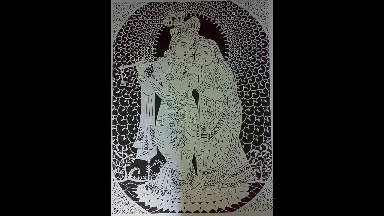 indian paper cutting art by kirtikhatri