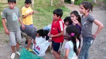 Christmas presents to poor children in Grecia Costa Rica, They are instantly HAPPY!