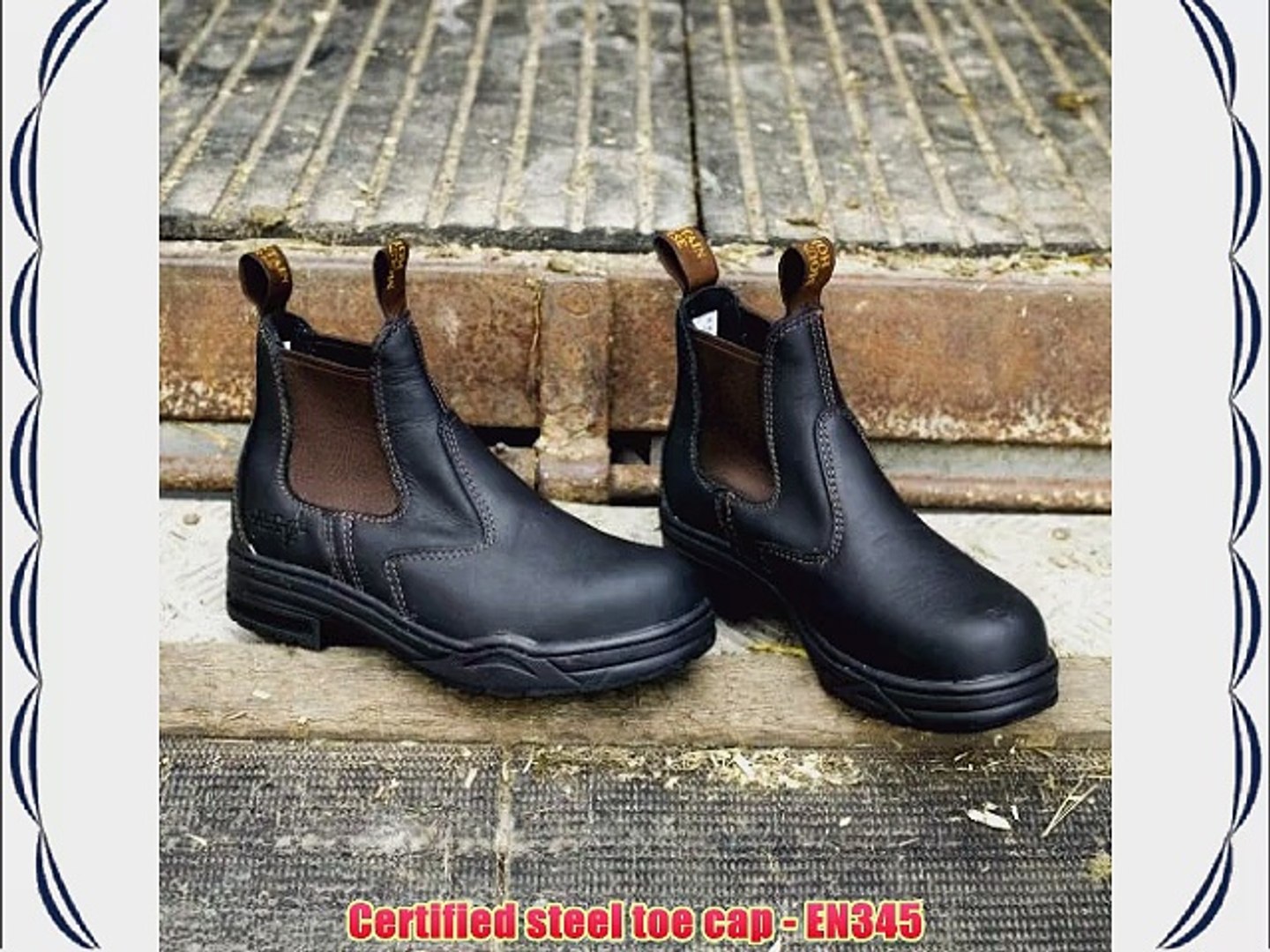 mountain horse steel toe cap boots