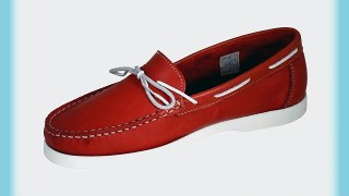 Beppi Superb Quality Ladies Portuguese Made Leather Deck Shoes Red UK 6