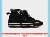 Converse Chuck Taylor All Stars Climber Womens Shoes - Black - UK 4