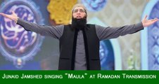 Junaid Jamshed singing 