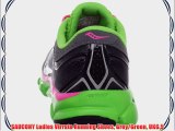 SAUCONY Ladies Virrata Running Shoes Grey/Green UK6.5