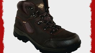 Size 7 Northwest Territory Womens Peak Shiny Brown Leather Waterproof Hiking Boots
