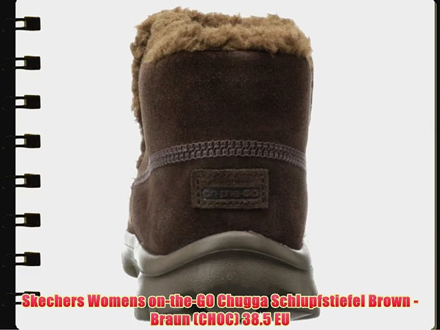 Skechers Womens on-the-GO?Chugga Schlupfstiefel Brown - Braun (CHOC) 38.5  EU - video dailymotion