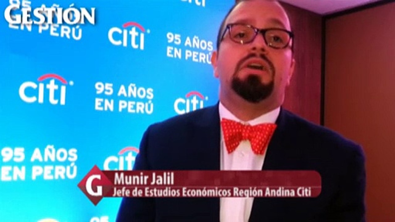 Citibank: Crecimiento económico de Perú para este año será de 2.8%