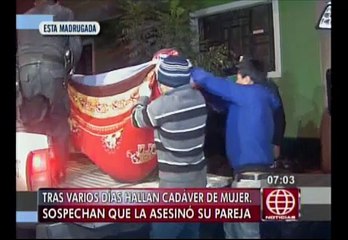 VMT: mujer fue acuchillada en aparente feminicidio