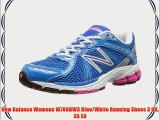 New Balance Womens W780BW3 Blue/White Running Shoes 3 UK 35 EU