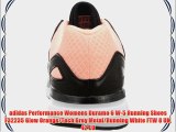 adidas Performance Womens Duramo 6 W-5 Running Shoes F32235 Glow Orange/Tech Grey Metal/Running